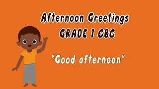 Afternoon Greetings
