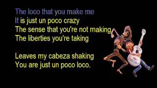Poco Loco Videoke / Karaoke (No Vocals, with English and Spanish Lyrics)