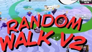 Fall Guys Creative Map | Survival | RANDOM WALK V2 | 566
