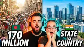 Irish Couple REACT to Tamil Nadu vs Bangladesh Statistics