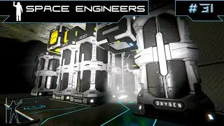 Making The Moon Base Airtight + Building An O2 Farm! - Space Engineers LP - E31