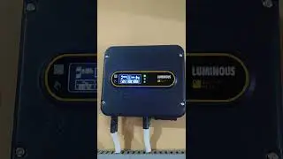 #Luminous NXIT-130 On grid solar inverter //NXIT-130 working process