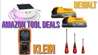 Great Amazon Tool Deals Dewalt Klein Sunflag