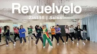 Reveulvelo - Salsa King | Zin115 Zumba Fitness | easy dance steps