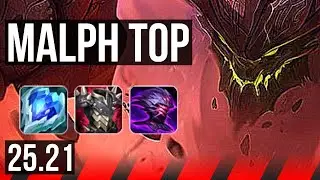 MALPHITE vs TRYNDAMERE (TOP) | KR Master | 25.21
