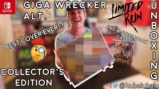 GIGA WRECKER ALT Collector's Edition - #33 Limited Run Games Nintendo Switch Unboxing
