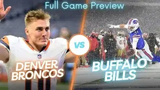 Broncos vs. Bills Wild Card Showdown: 2025 NFL Playoffs Preview | Couch Potato Diary
