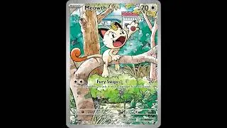 Pokemon Meowth Comes to Life! #pokemontcg #tcg  #pokemon #pokemoncards #meowth