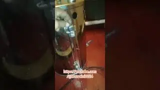 How to clean boiler glass without removing the glass