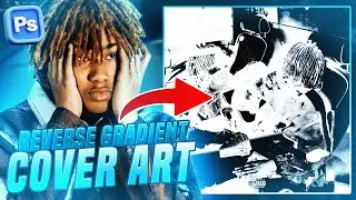 How to make INSANE REVERSE GRADIENT COVER ARTS in PHOTOSHOP