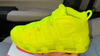 Nike Air More Uptempo 96 Volt Shoes