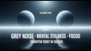 🌗&nbsp;Grey Noise | 8 Hours of Deep Stillness for Focus, Sleep & Recovery &ndash; Mirror Twins