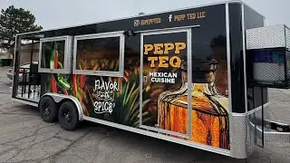 Mexican BBQ foodtrailer| 22ft.foodtrailer for Bailey, CO| Zion Foodtrucks |Mile High Foodtrucks
