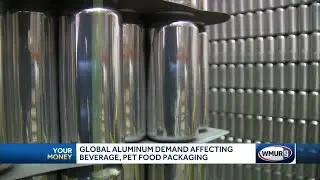 Global aluminum demand impacting beverage, pet food packaging
