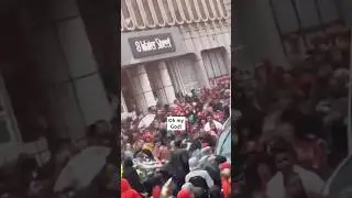 Car ploughs into crowd at Liverpool victory parade