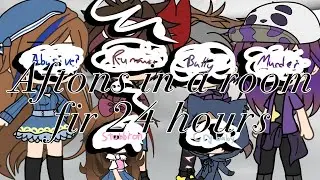 Afton Family Stuck in a room for 24 hours|| By Akira