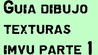 C&Oacute;MO CREAR TEXTURAS (PARTE INFERIOR) IMVU | Gu&iacute;a Paso a Paso + Plantilla para Derivar (Parte 1/4)