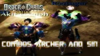 Order and Chaos online- PVP FAST - COMBOS ARCHER AND SIN !