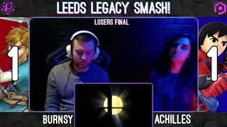 Burnsy vs Achilles - Losers Final - Leeds Legacy @ Pixel #124 | Link vs Mii Brawler