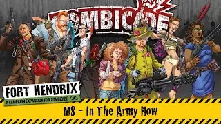 Zombicide 2nd Edition: Fort Hendrix Campaign (Mission M8) Board Game Gameplay | Take 2