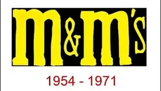 M&M’s Logo Evolution