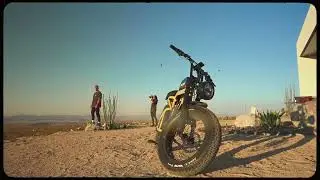 Bicicleta electrică APE RYDER BONOBO SAND &ndash; Motor 250W, 70 km autonomie, viteză 25 km/h