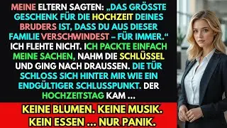 Meine Eltern sagten Am Tag der Hochzeit deines Bruders ist es besser, wenn du nicht dabei bist Al