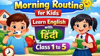 Daily English Conversation for Kids | Morning Routine | fir everyone 