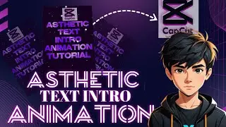 Aesthetic Text Intro Animation Tutorial 🔥 | Cinematic & Trending Text Effect (2025)