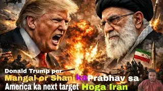 #donaldtrump per #mangal #shani ka prabhav sa #america ka next target hoga #iran 