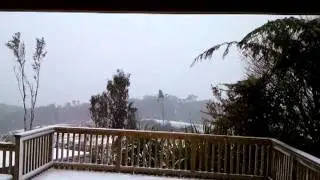 Snowing at home 17Aug11