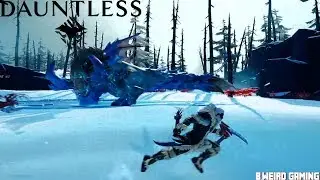Dauntless | Lesser Boreus Hunt Gameplay 4K