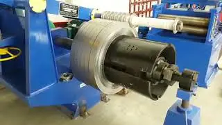 Galvanized steel mini slitting line 400X2mm