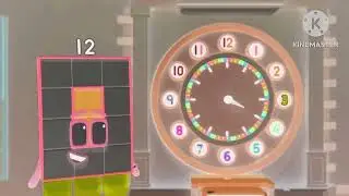 numberblocks twelve tells time song (hour hand song) in freshing equalizer