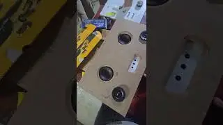 Experiment on Diy 2 way music system #diy #speaker #diyspeaker #bass #music #bassboosted #shorts.