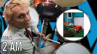 Foals - 2am | Office Drummer [First Time Hearing]