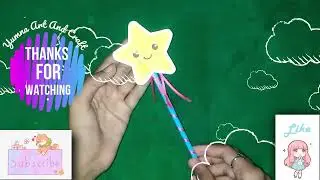 How to make Angel Wand // Princess or Fairy Magic Wand // DIY