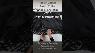 Sample Make Day 7 - Follow the Progress  #fashion #fashiondesigner #sewingpatterns