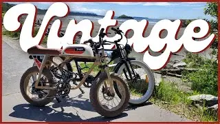 Vintage Style Ebike Fun Summer Beach Retro Cruising