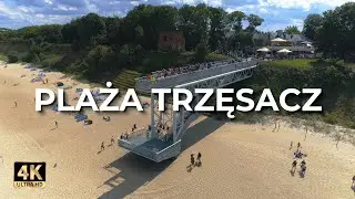 Plaża Trzęsacz z drona | Lato | LECE W MIASTO™ [4k]