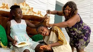 EVIL STEPMOTHER MADE STEPDAUGHTER GO HUNGRY FOR DAYS AND THE EXPECTED HAPPENED:Latest Movie 