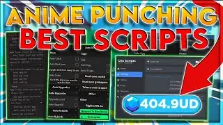 [NEW] Anime Punching Simulator Script GUI / Hack | Auto Farm | Train + Open Eggs | *PASTEBIN 2022*