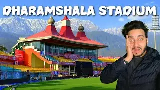Dharamshala Stadium Tour 🏏 Amazing Views & Himalayan Brew Tea Garden Vibes 🌿 | Part-2