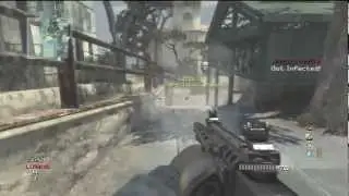 Modern Warfare 3  : Infected Lobby Piazza Five Seven Akimbo Owns The Infected HD 720p (20-1) MOAB