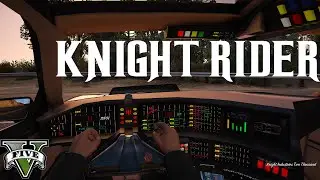 GTA 5 Knight Rider Mod v4.0 (Animated S2 Voicebox and new Camera Modes)