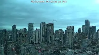 Vancouver Skyline Weekly Timelapse 🌇 | Dec 27, 2025 &ndash; Jan 2, 2026 | Yaletown City & Sunset Views