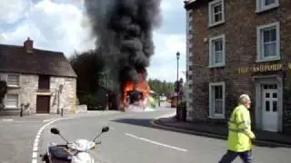 Ashford in the Water Coach Fire 29th May 2009