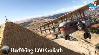 In the Land of the Pharaohs | Red Wing F.60 Goliath | MSFS 2024