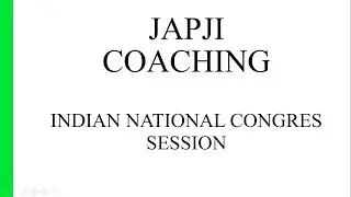 Indian National Congress session | Highlight important years  | Session 1885-1964 | Japji coaching