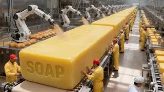 Inside the Banana Soap Factory: How Banana Soap Made In modern Factory (Full Process)